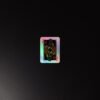 Jack of Diamonds Holographic Sticker