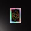 Jack of Diamonds Holographic Sticker - Image 3